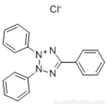 Cloruro de 2,3,5-trifeniltetrazolio CAS 298-96-4